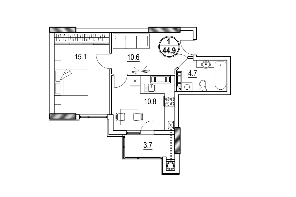 Apartament 49